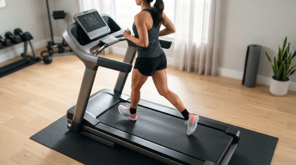 Professional fitness stock photography, 16:9 aspect ratio, o
